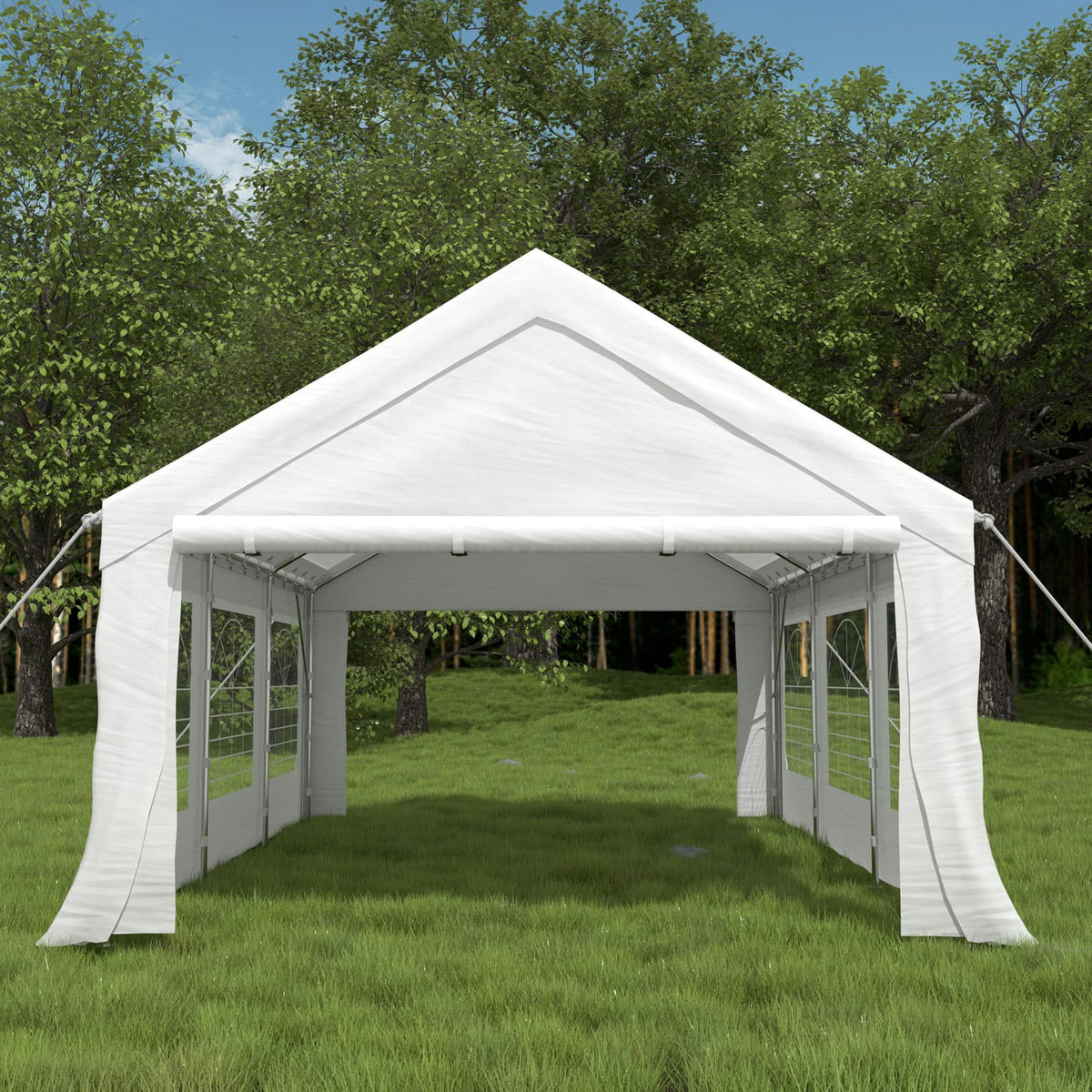Partyzelt kaufen 3x6 / 4x6 / 4x8 m – Wasserdicht & Stabil | Yardwell - Yardwell
