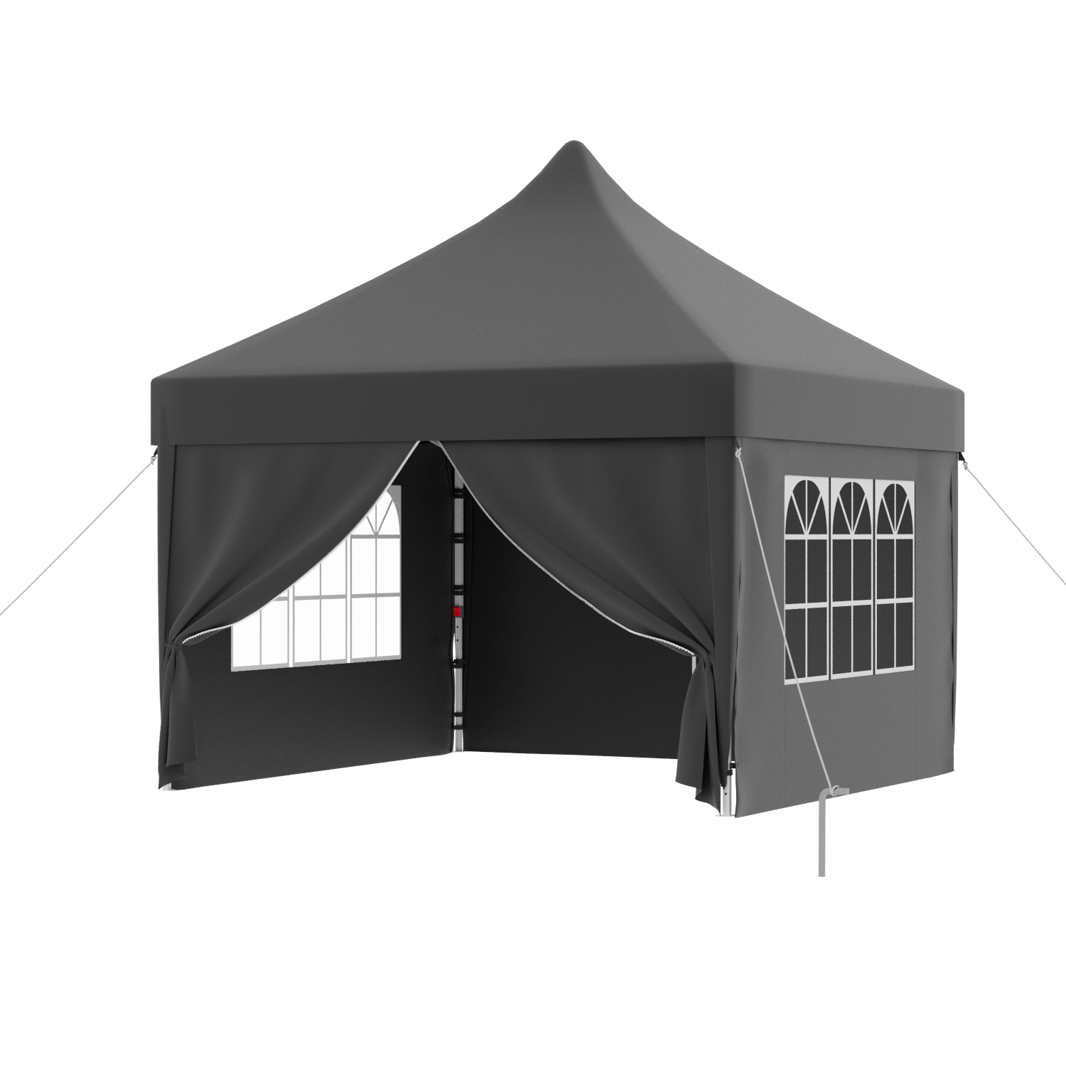 Erhöhter Faltpavillon mit Höhenversteller – flexibel, stabil & schnell aufgebaut