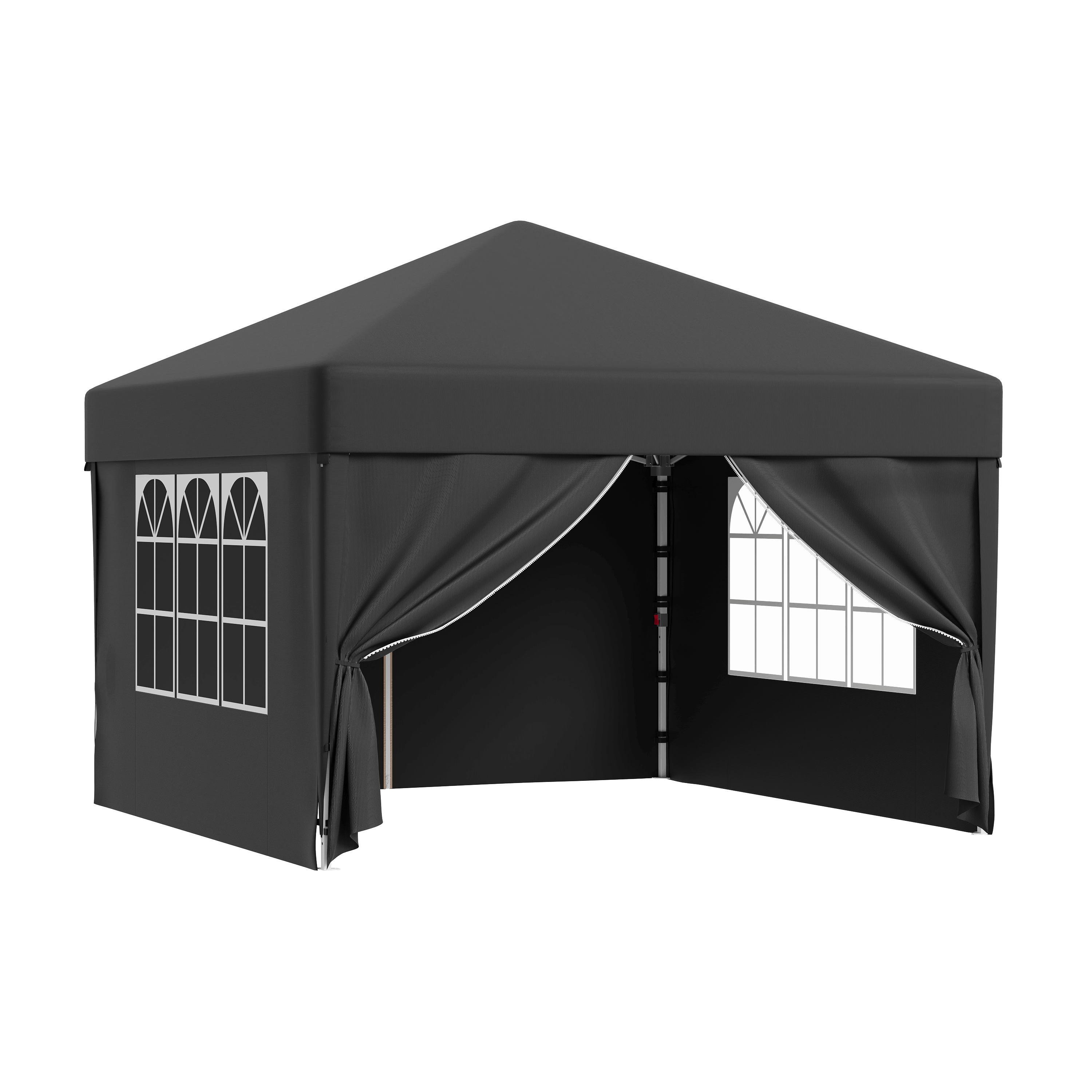 Faltpavillon mit Einhand-Hubsystem & Höhenversteller