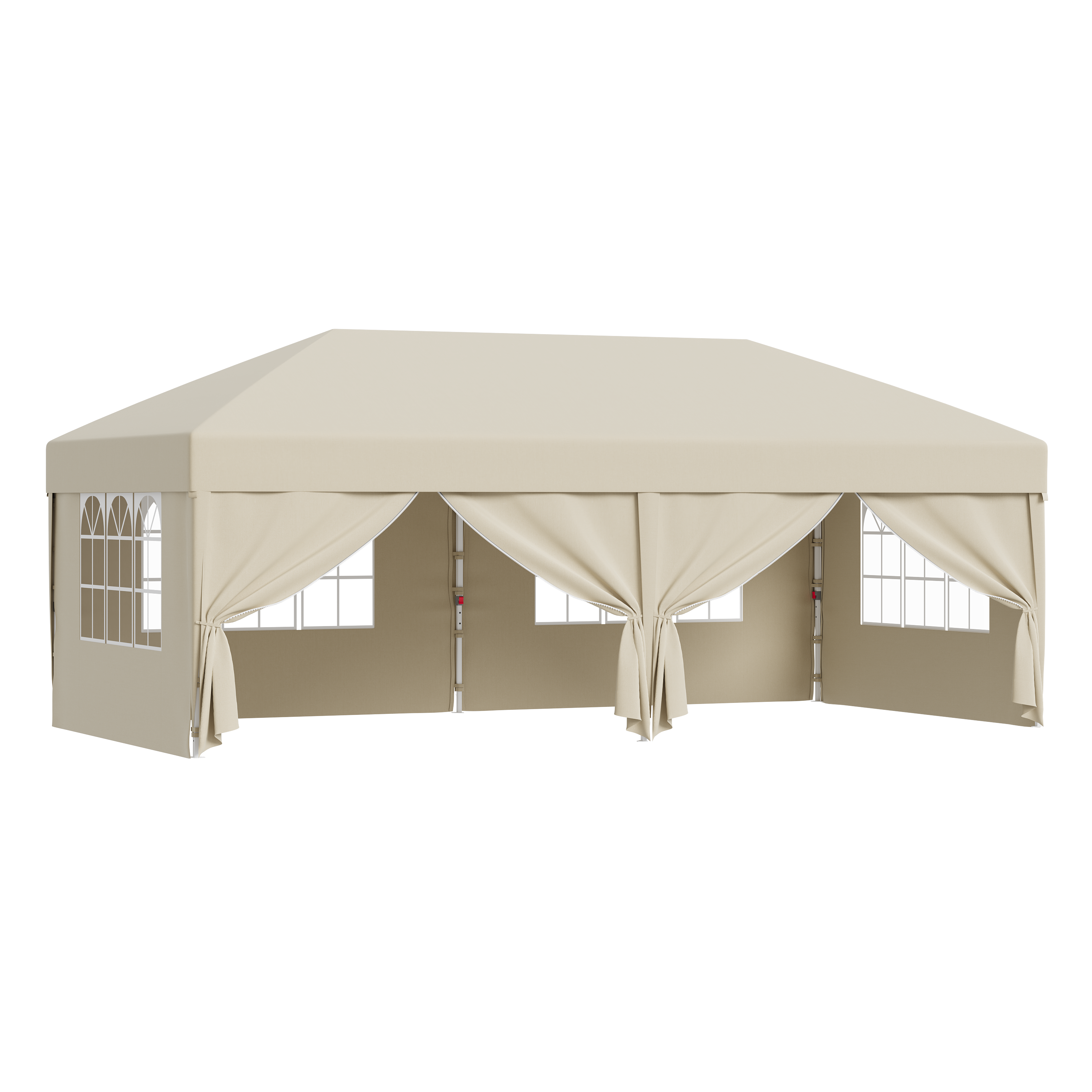 Faltpavillon mit Einhand-Hubsystem & Höhenversteller