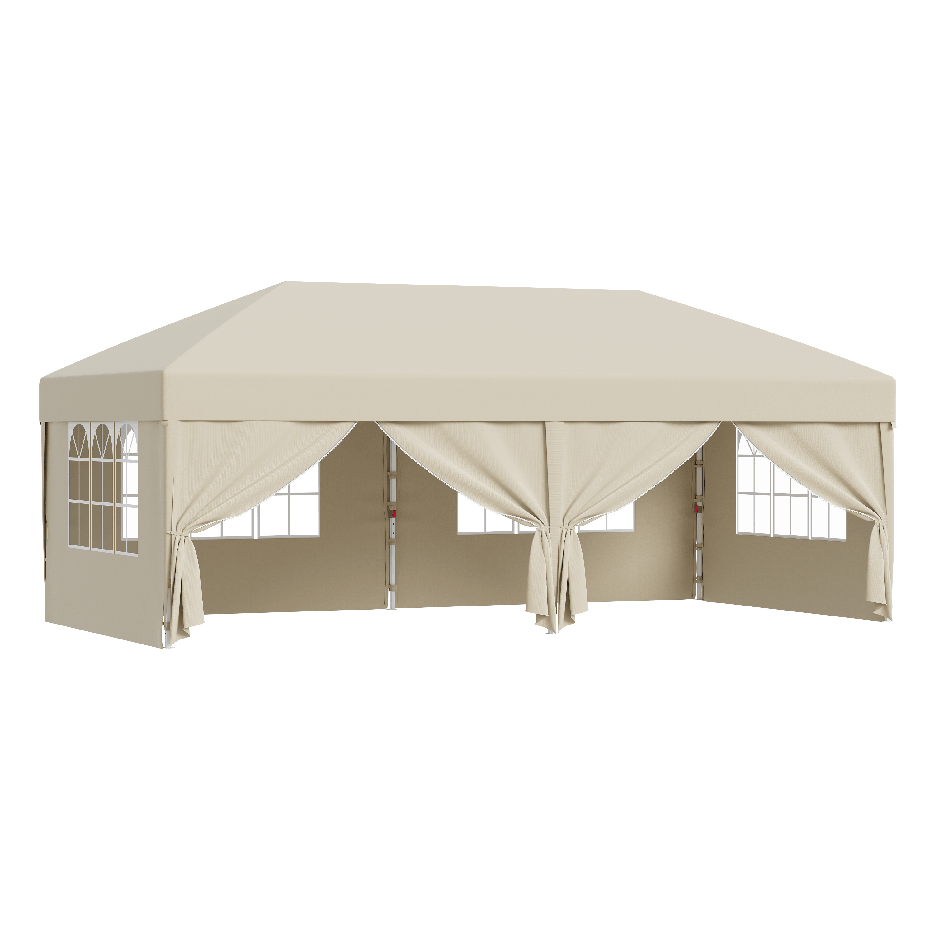 Faltpavillon mit Einhand-Hubsystem & Höhenversteller