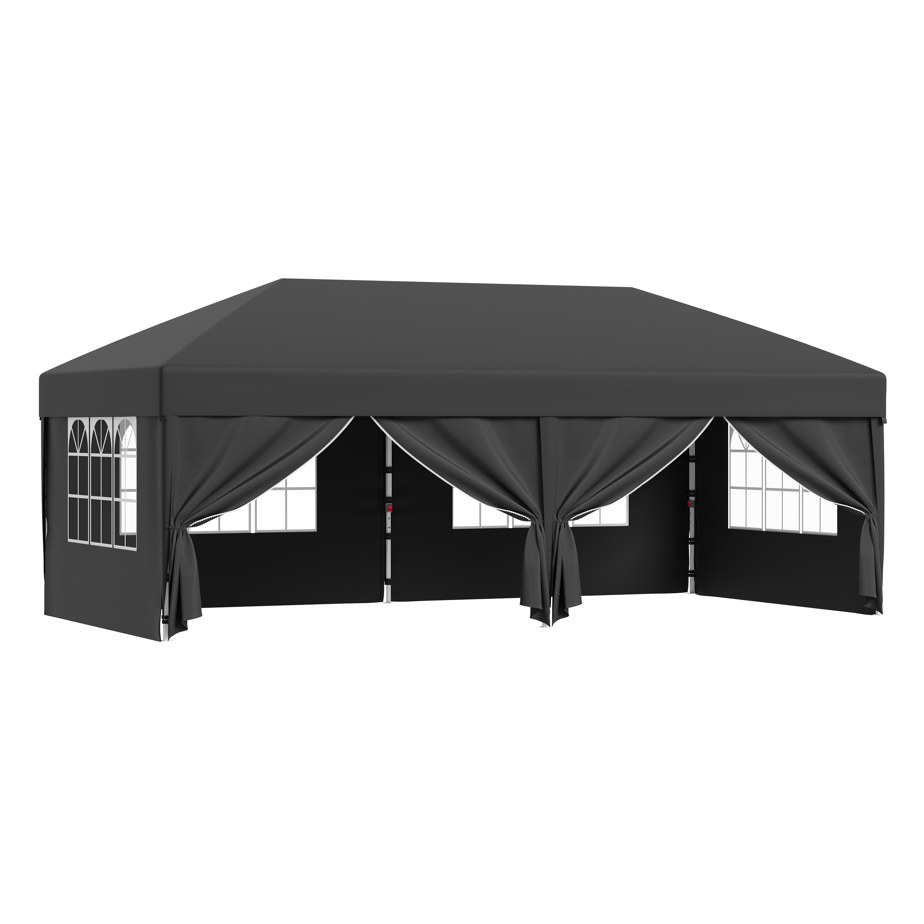 Faltpavillon mit Einhand-Hubsystem & Höhenversteller