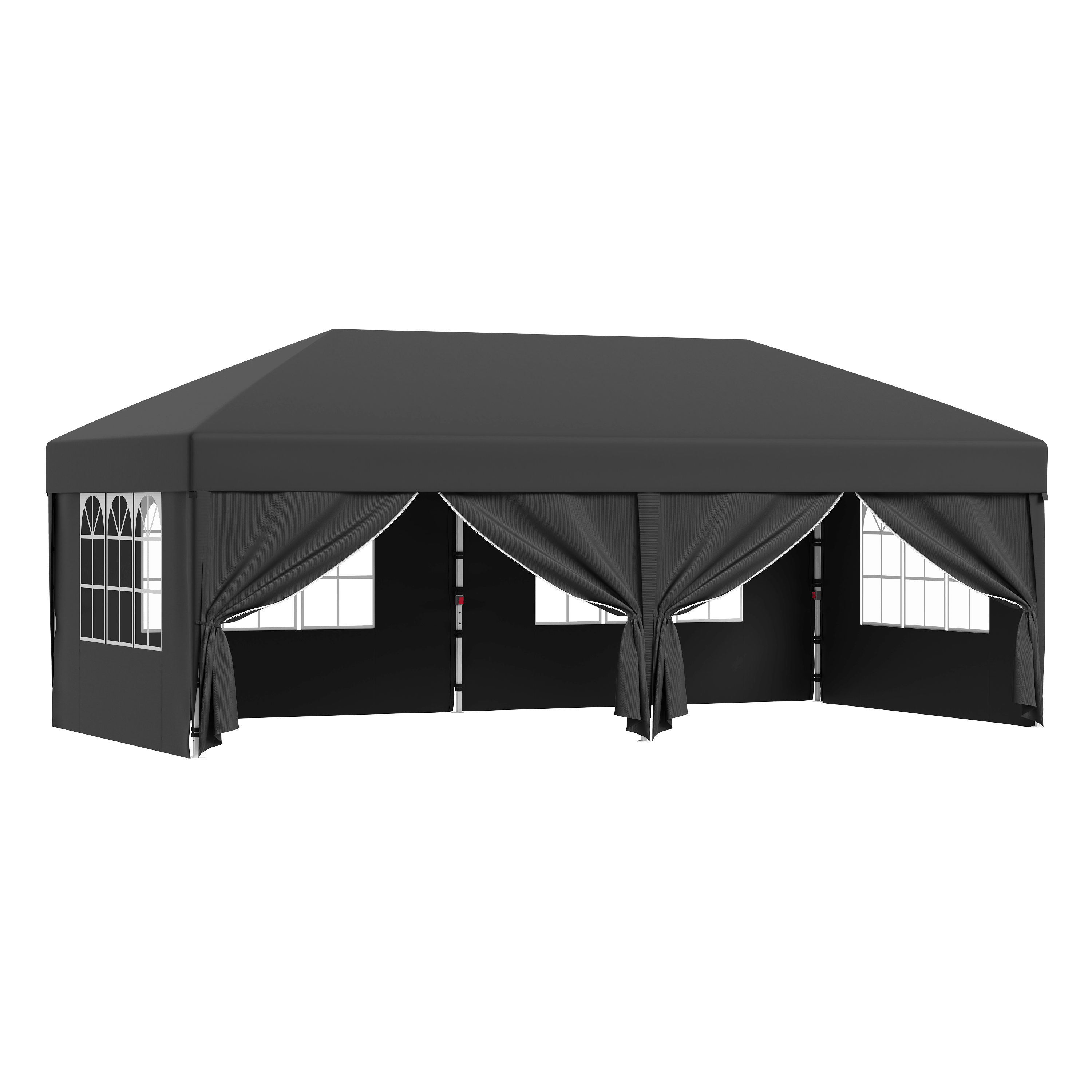 Faltpavillon mit Einhand-Hubsystem & Höhenversteller