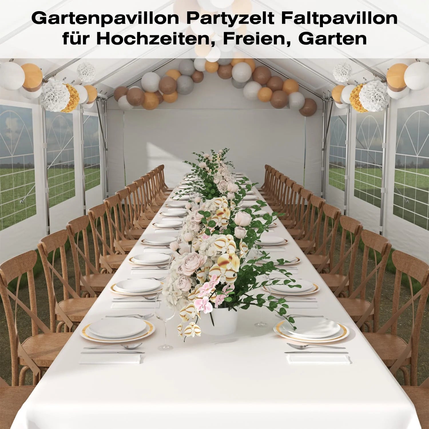 Lagerzelt/Partyzelt, wasserdichtes PE-Material, PE700
