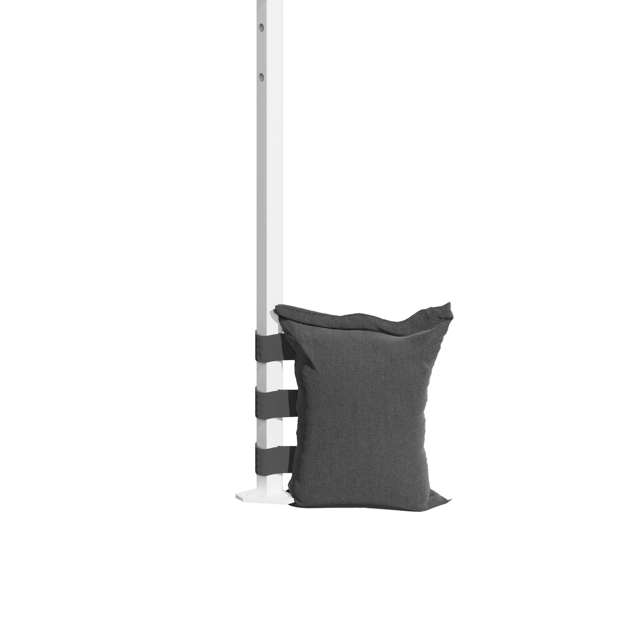 Faltpavillon mit Einhand-Hubsystem mit Moskitonetz-Vorhängen