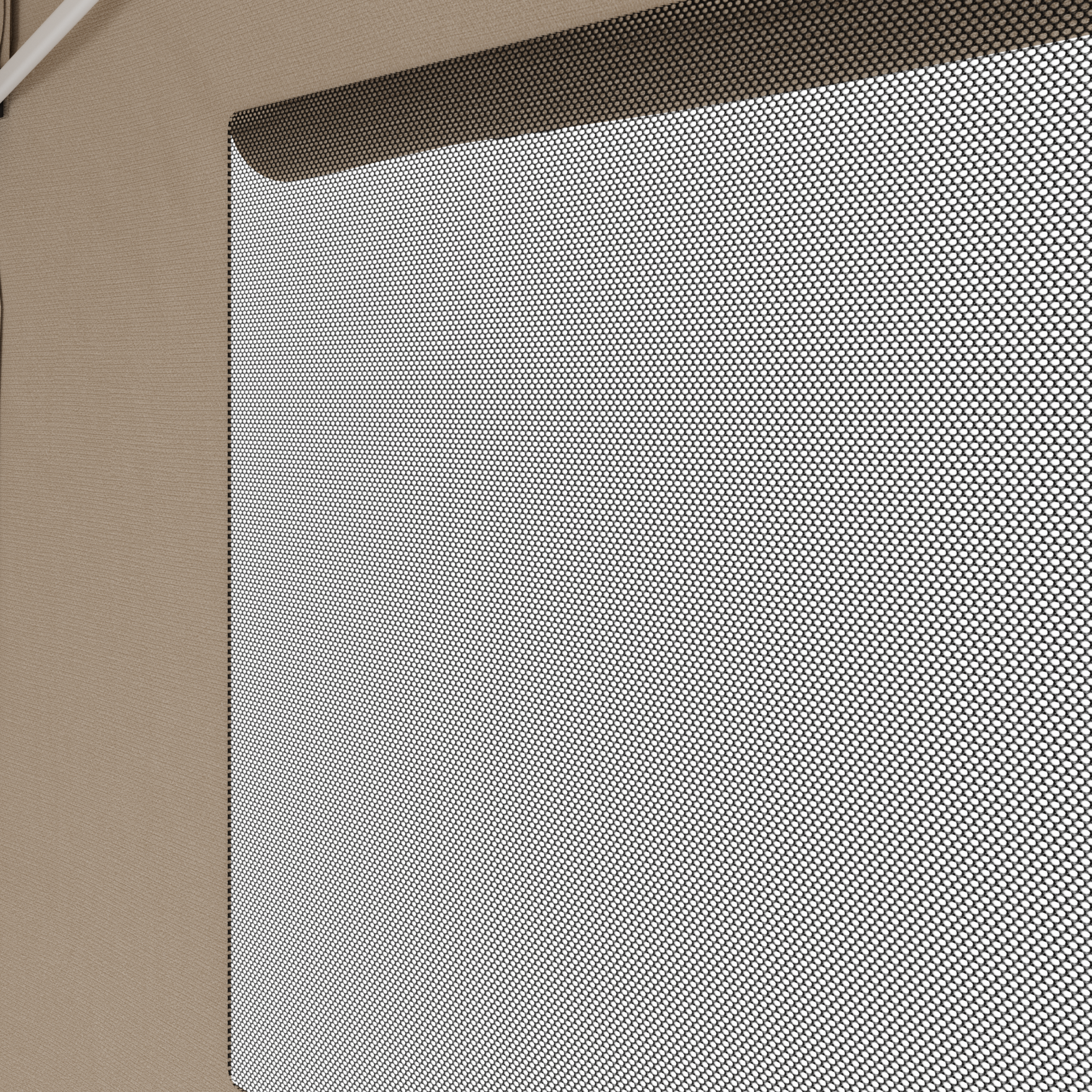 Faltpavillon mit Einhand-Hubsystem mit Moskitonetz-Vorhängen