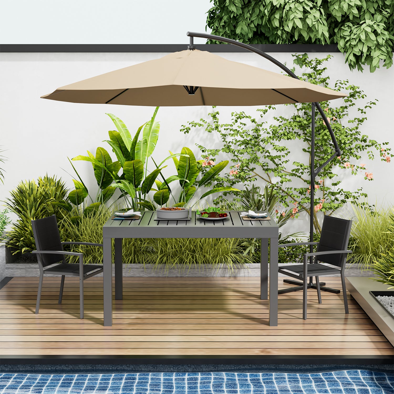 Yardwell Gartentisch ausziehbar