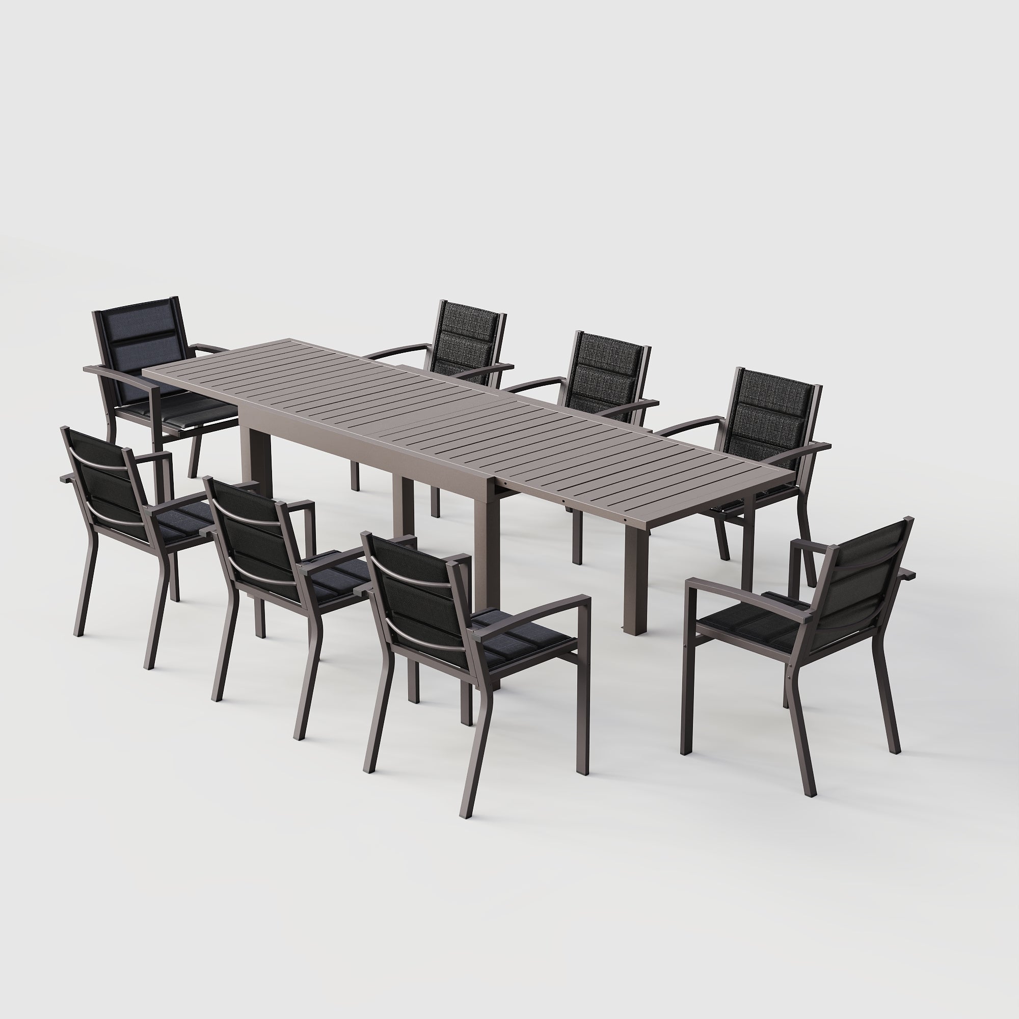 Tisch- und Stuhlset für 8 Personen