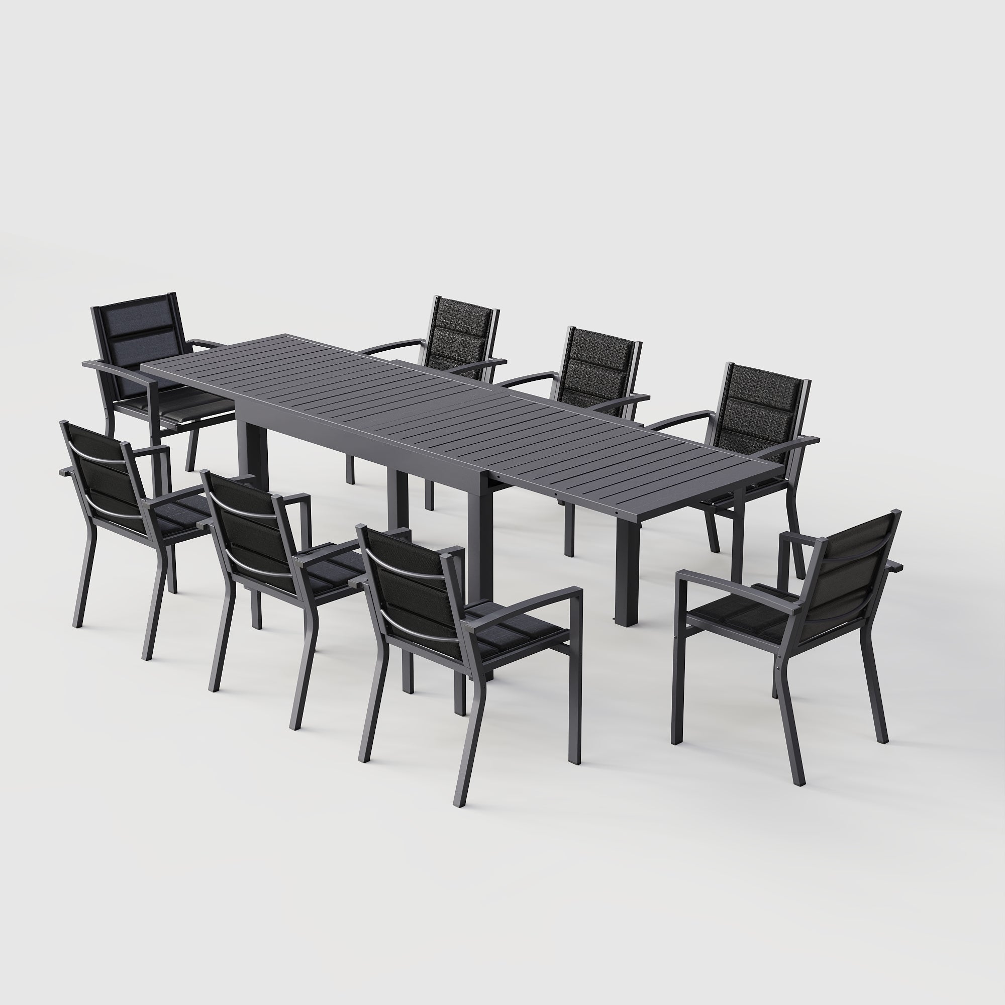 Tisch- und Stuhlset für 8 Personen