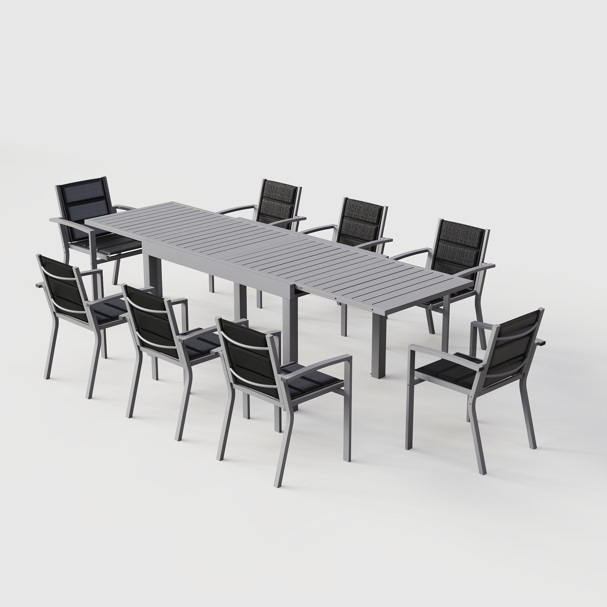 Tisch- und Stuhlset für 8 Personen