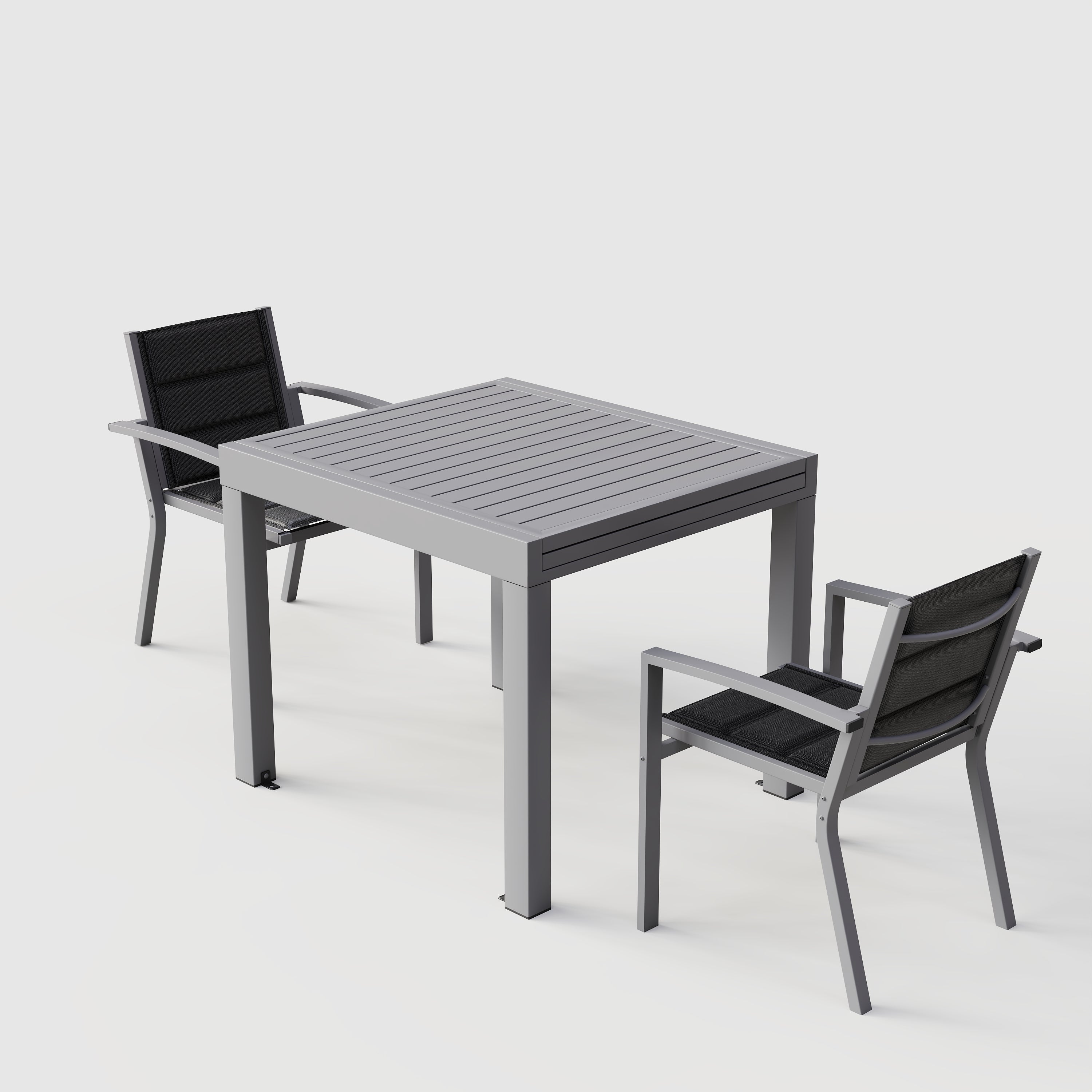 Tisch- und Stuhlset für 2 Personen