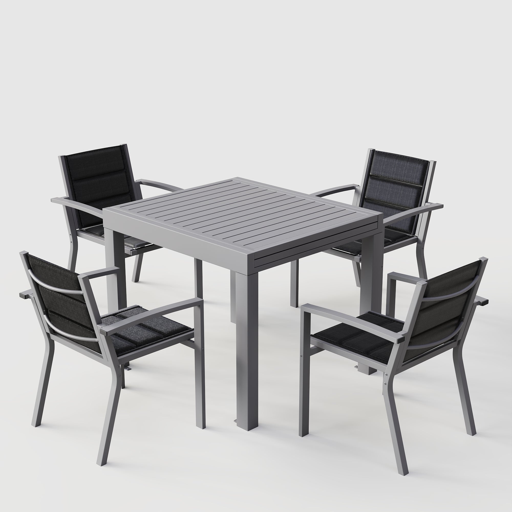 Tisch- und Stuhlset für 4 Personen