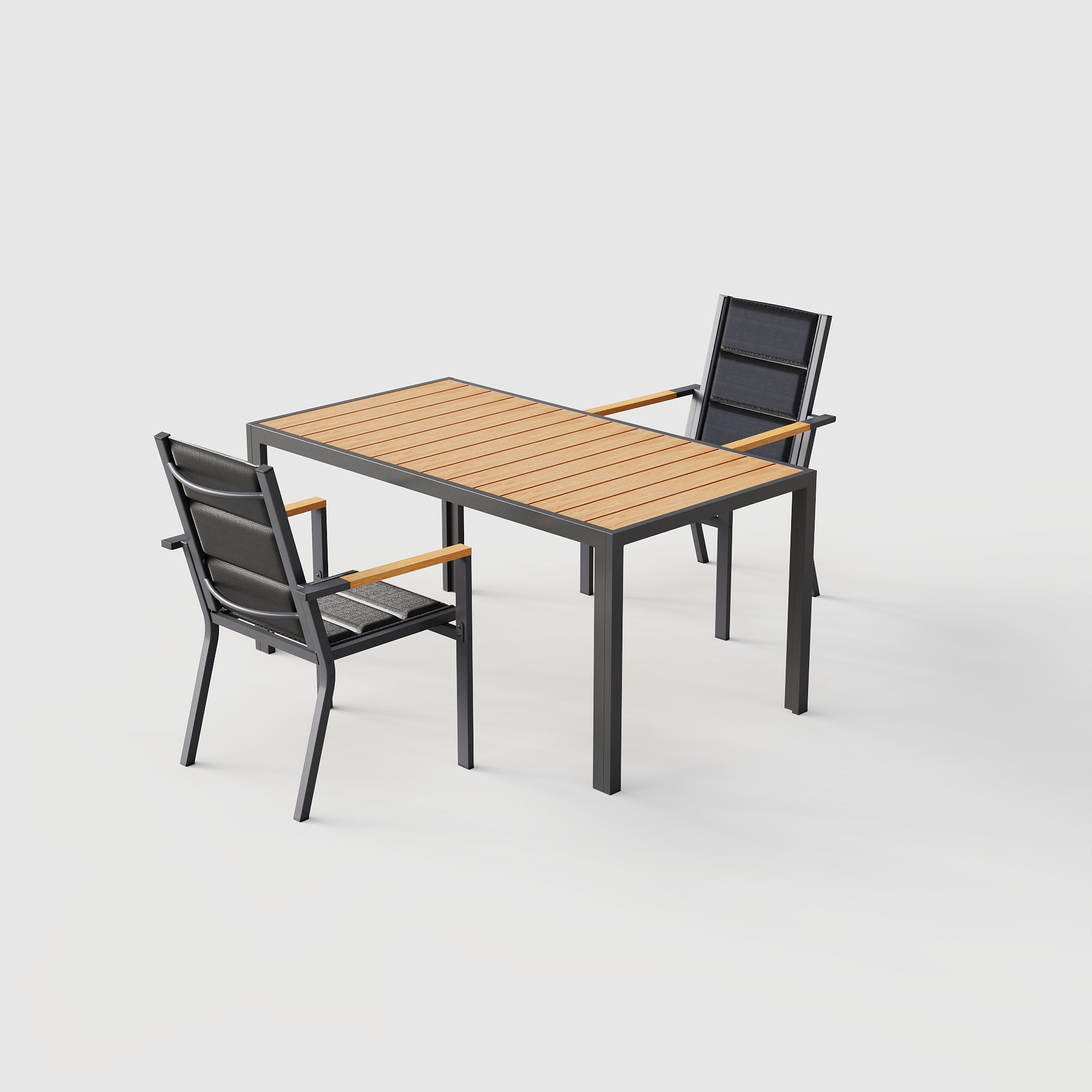 Tisch- und Stuhlset für 2 Personen