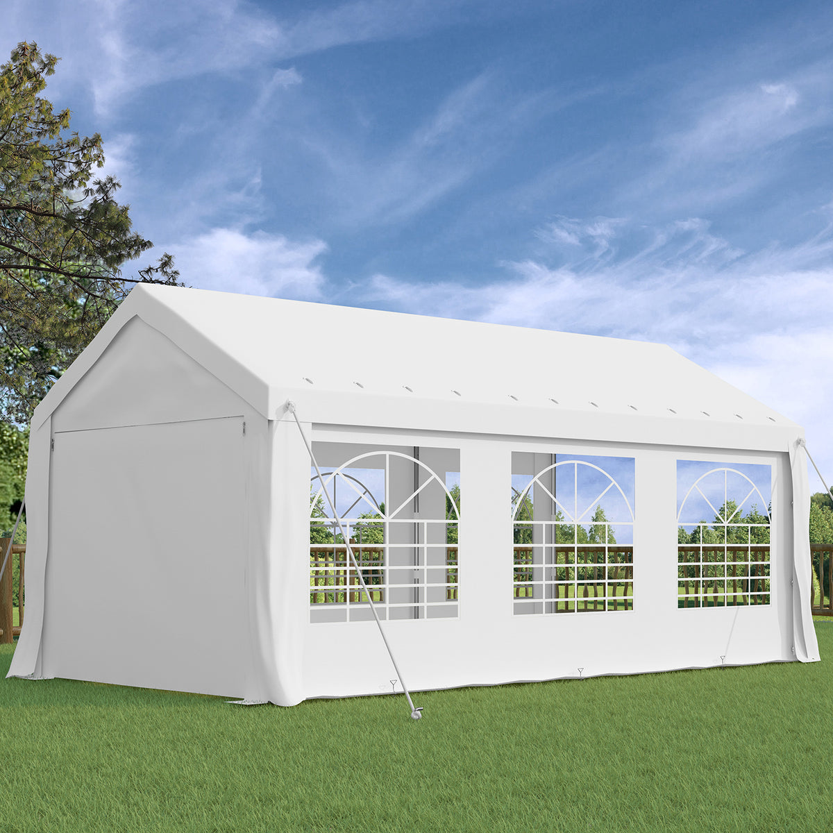 Partyzelt kaufen 3x6 / 4x6 / 4x8 m – Wasserdicht & Stabil | Yardwell - Yardwell