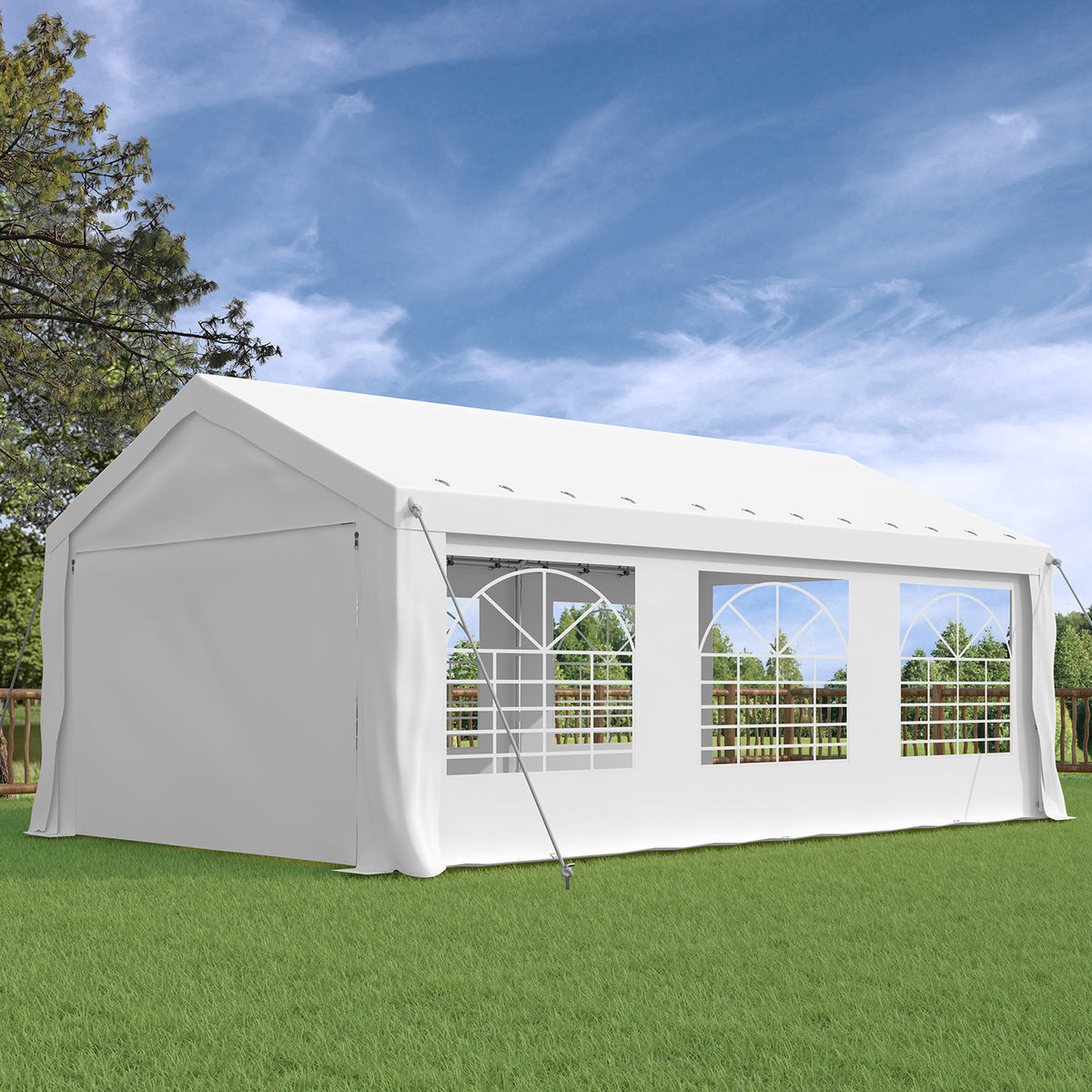 Partyzelt kaufen 3x6 / 4x6 / 4x8 m – Wasserdicht & Stabil | Yardwell - Yardwell