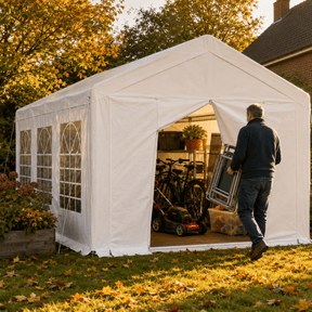 Partyzelt 3×6 & 4×6 m – Steht die ganze Saison | Yardwell - Yardwell