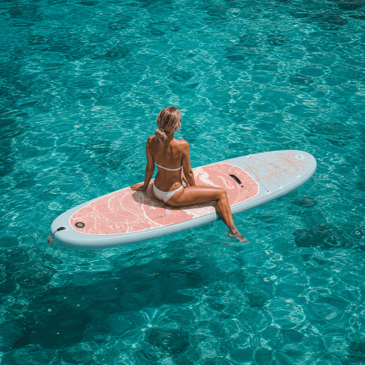 Yardwell SUP Board aufblasbar | Allround Stand - Up - Paddle Komplettset | Exklusives Design | Für Anfänger & Fortgeschrittene - Yardwell