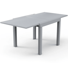 Gartentisch Ausziehbar Wetterfest aus Aluminium - Yardwell
