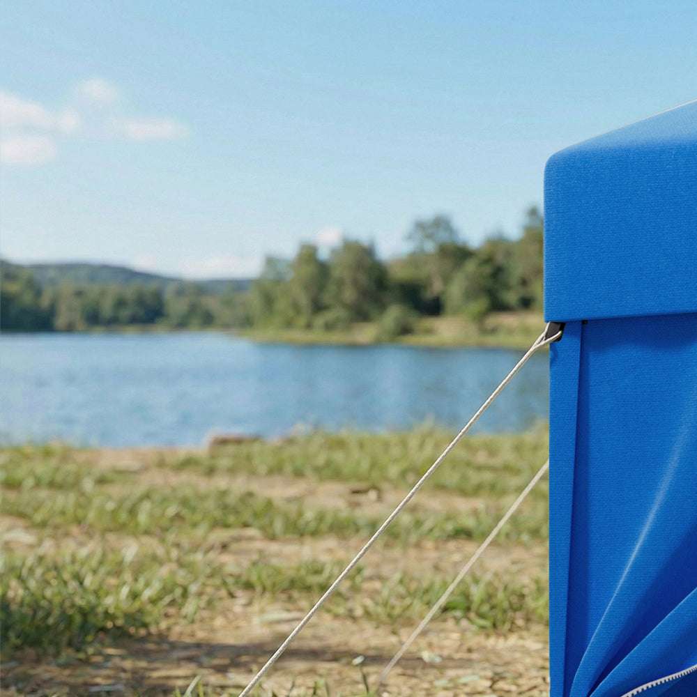 Faltpavillon mit Einhand-Hubsystem & Höhenversteller