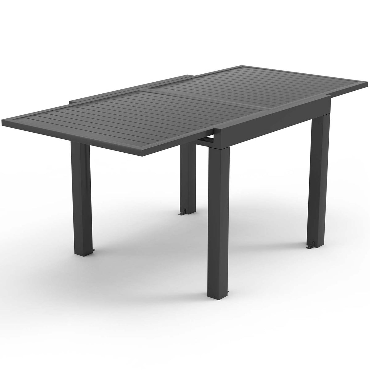 Gartentisch Ausziehbar Wetterfest aus Aluminium - Yardwell